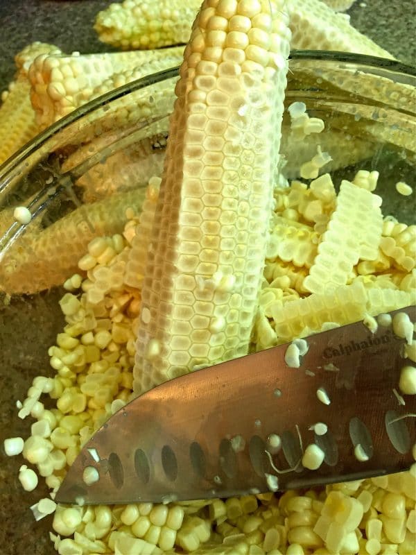 Southern Homemade Creamed Corn Grits and Pinecones