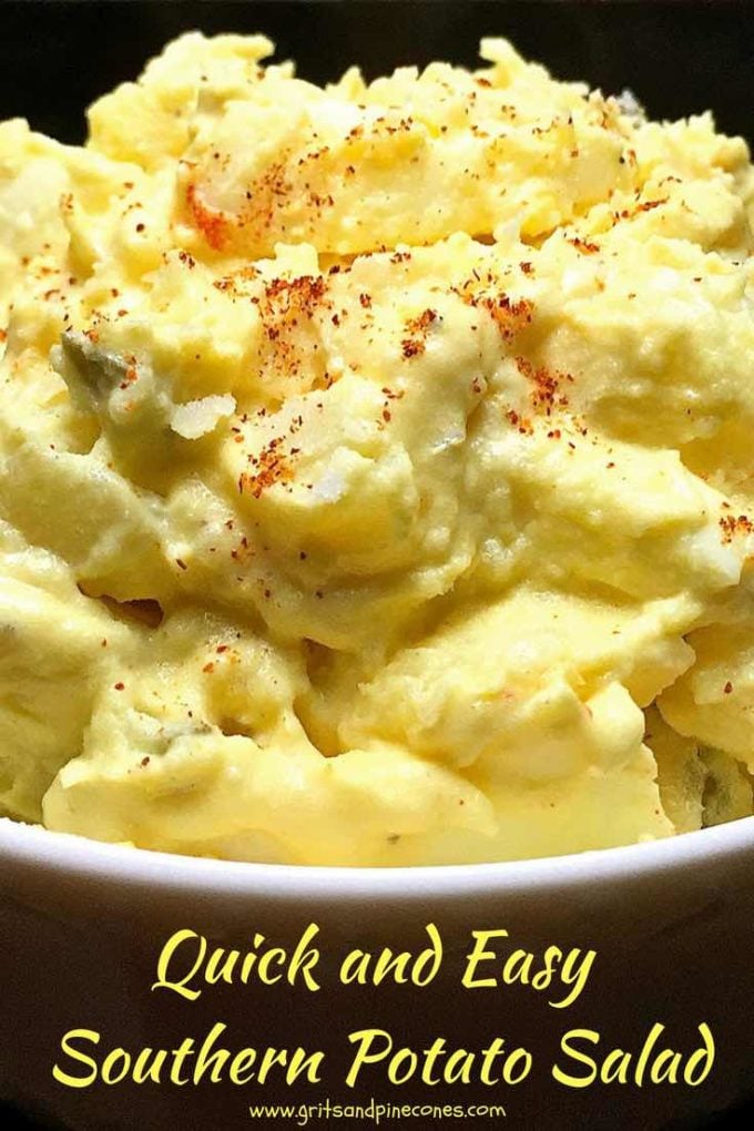 Easy Southern Potato Salad