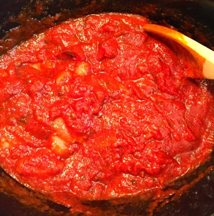 Marinara sauce for Slow Cooker Chicken Broccoli Pasta