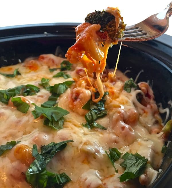 Slow Cooker Chicken and Broccoli Pasta