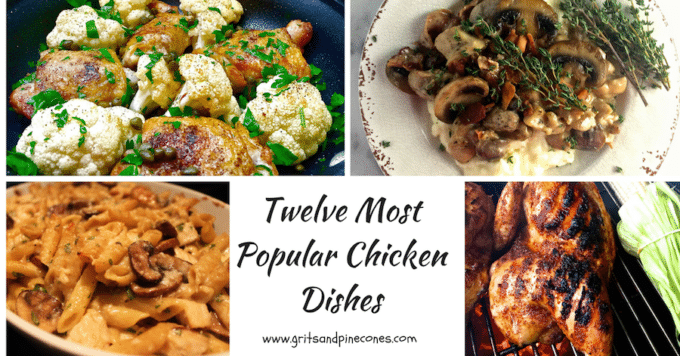 Twelve Most Popular Chicken Dishes