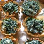 Spinach and Goat Cheese Tartlets