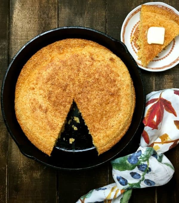 OldFashioned Cornbread Recipe {GlutenFree}