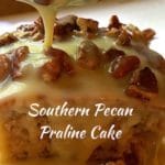 Southern Pecan Praline Cake