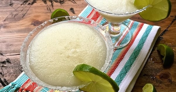 The Best Frozen Limeade Margarita | gritsandpinecones.com
