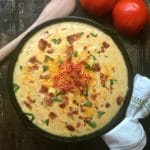 Southern Spicy Tomato-Cheese Grits ready to serve!