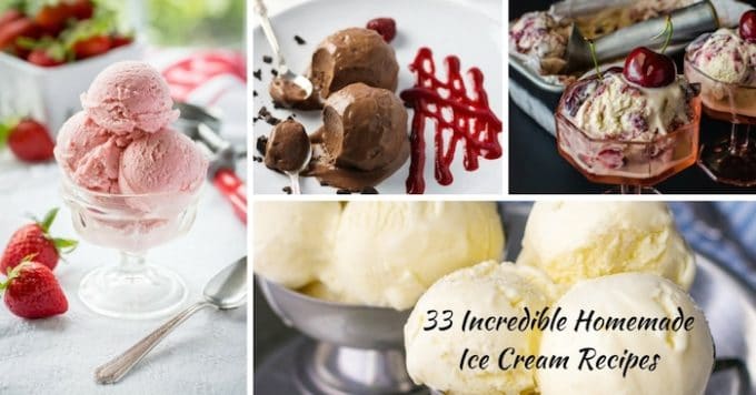 33 Incredible Homemade Ice Cream Recipes FB