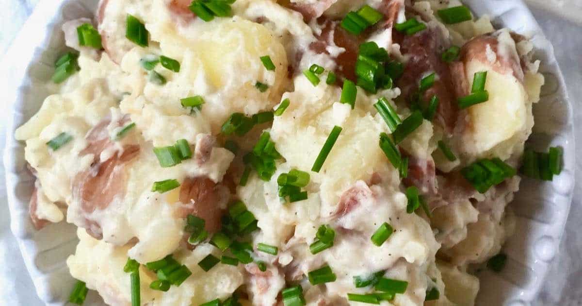 Rustic Mashed Potatoes for Two Recipe | gritsandpinecones.com