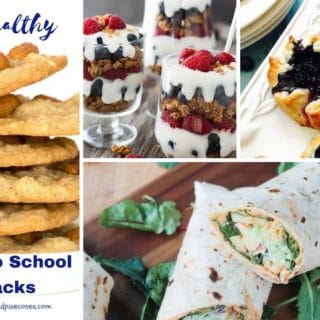 21 Healthy Back to School Snacks and Lunch Box Treats Social Media