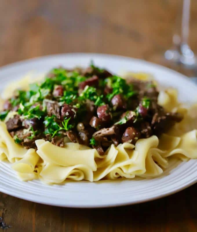 Slow Cooker Mediterranean Roast Beef ready to savor