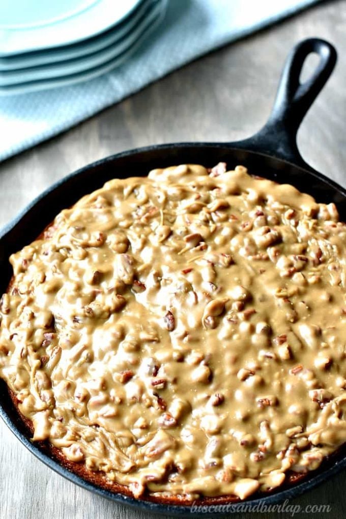 Sweet Potato Cake with Pecan Praline Icing