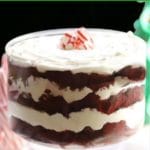 Christmas Red Velvet Cake Trifle