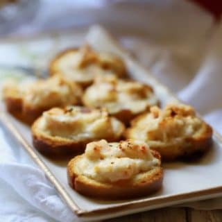 Cheesy Creole Shrimp Toast Recipe Gritsandpinecones Com