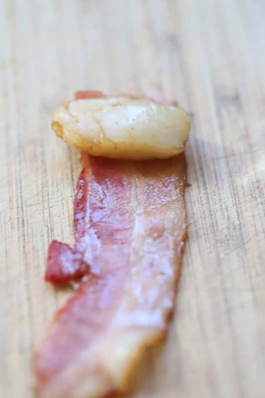 Easy Marinated Bacon Wrapped Scallops