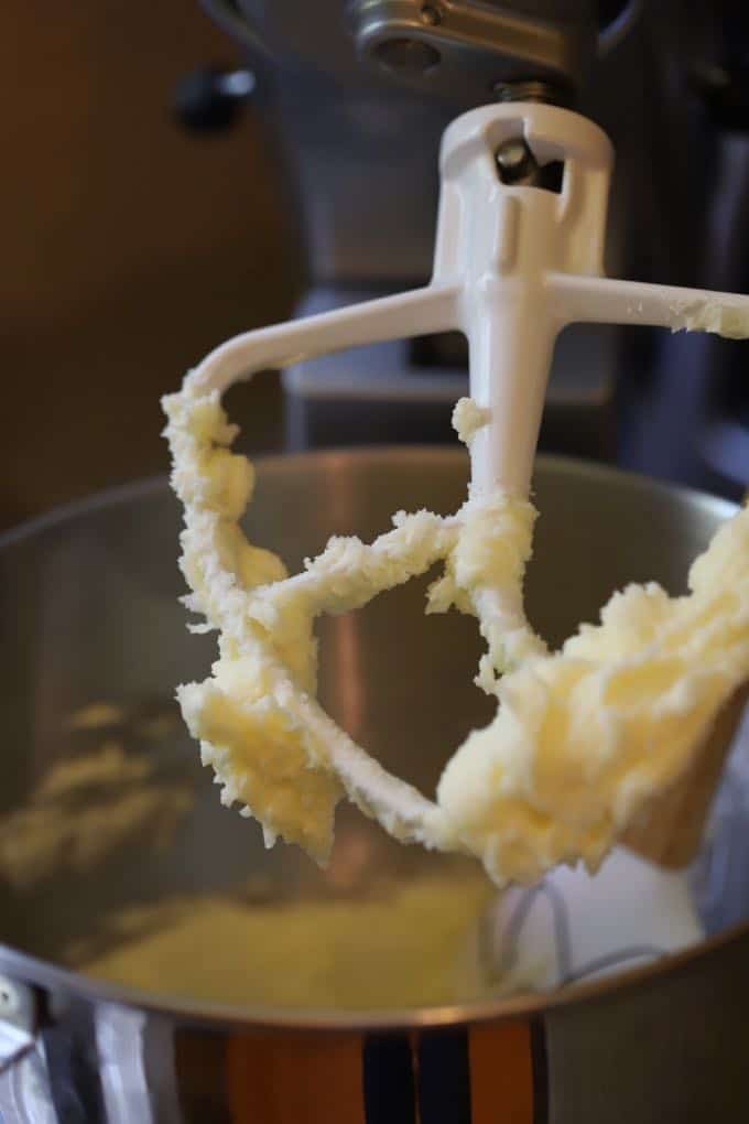 Mixing all ingredients for Luscious Southern Meyer Lemon Bars