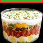 Classic Southern Seven Layer Salad Pinterest Pin