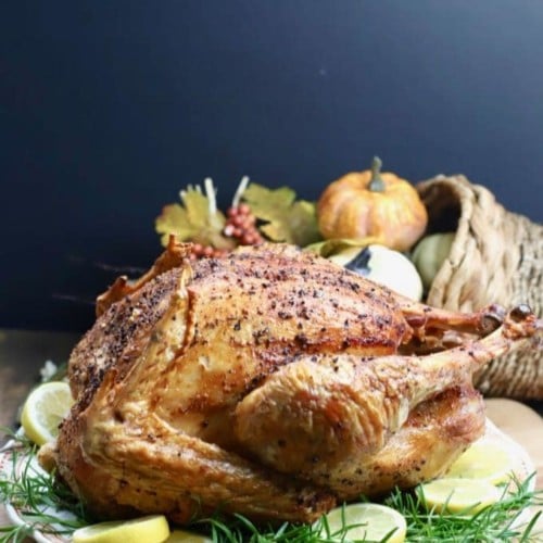 Dry BrinedFried Turkey without Oil