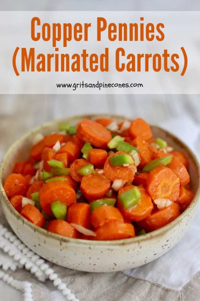 copper pennies recipe (marinated carrots)