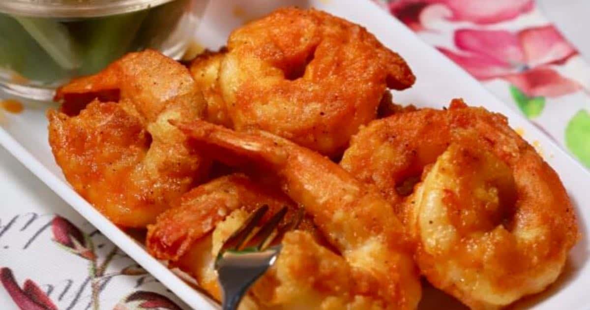 Pan-Fried Crispy Buffalo Shrimp Recipe - Grits and Pinecones