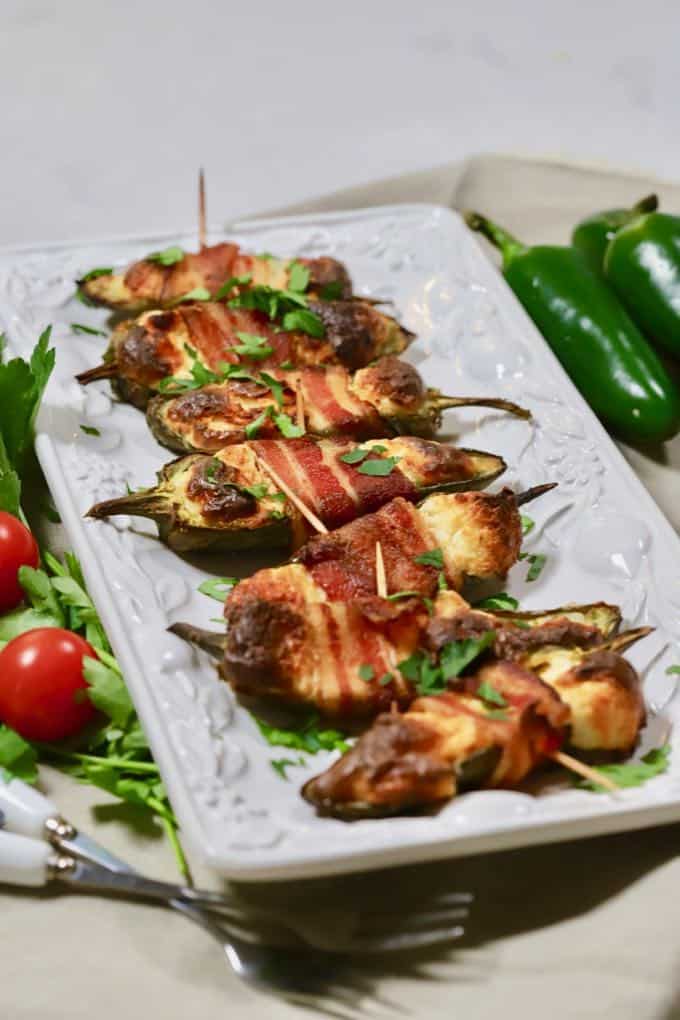 Turkey bacon ranch jalapeño poppers #recipe #foodtiktok #foryou