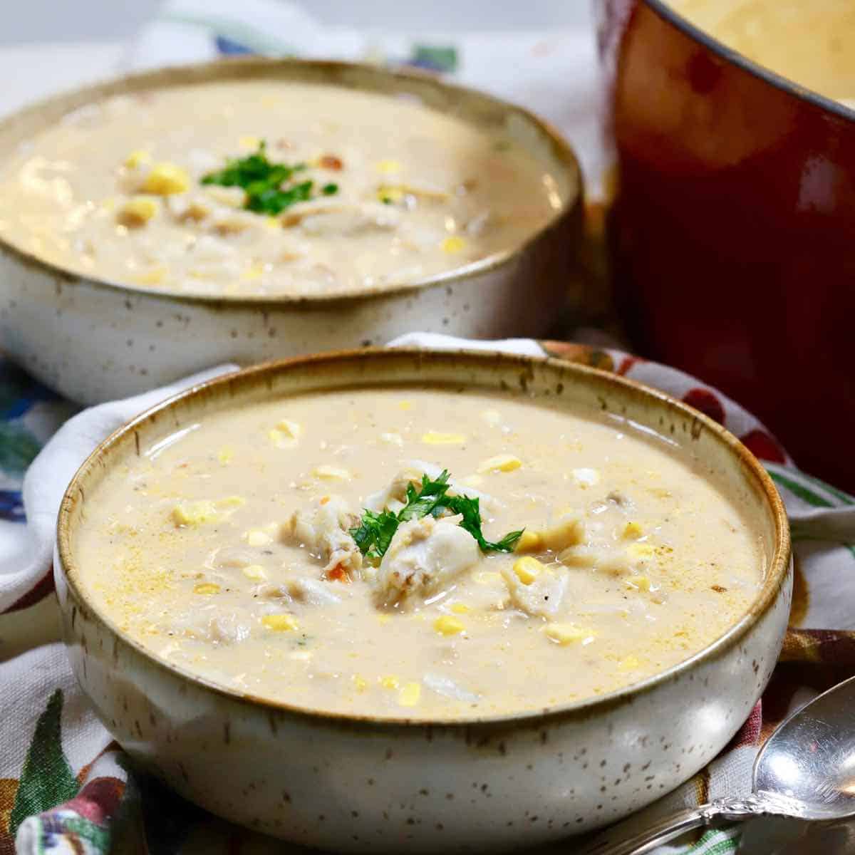 Ultimate Fresh Corn and Blue Crab Bisque Recipe-image