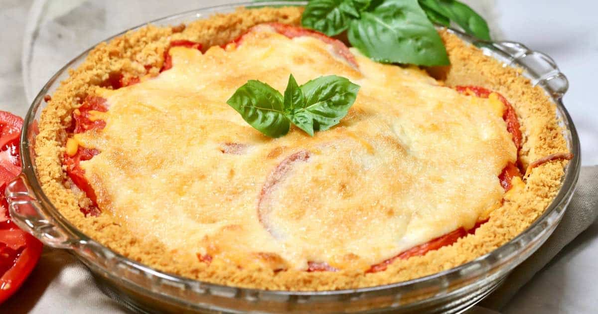 Easy Southern Tomato Pie