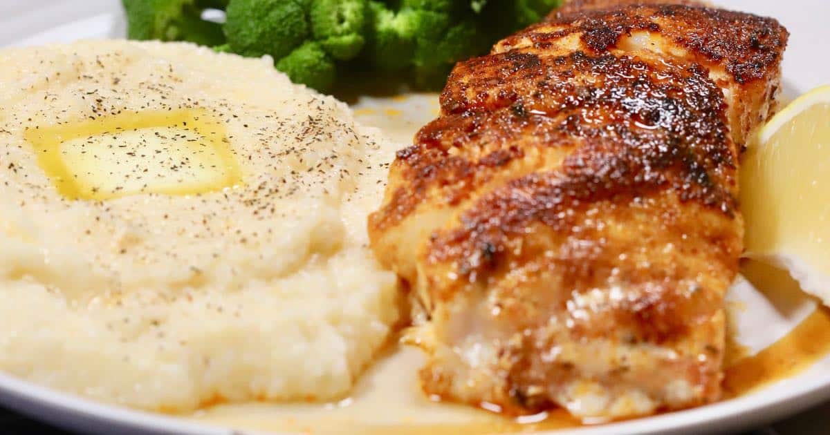 The Best Blackened Grouper Cast Iron