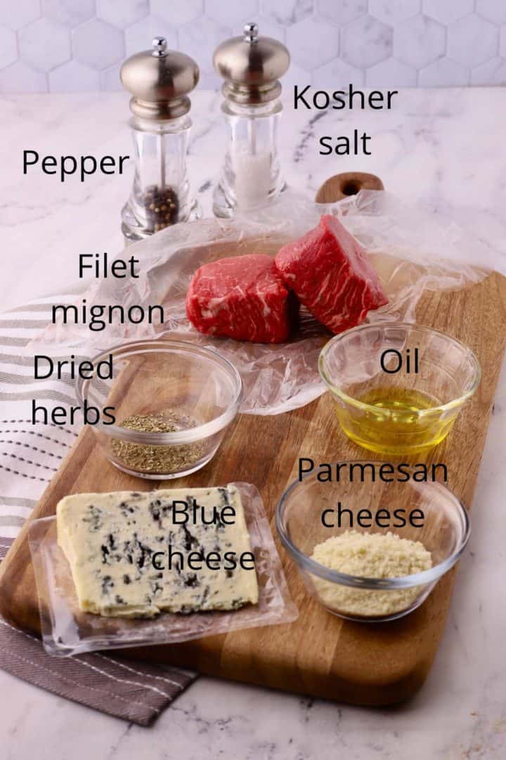 No-Fail Blue Cheese Crusted Steak Recipe | gritsandpinecones.com