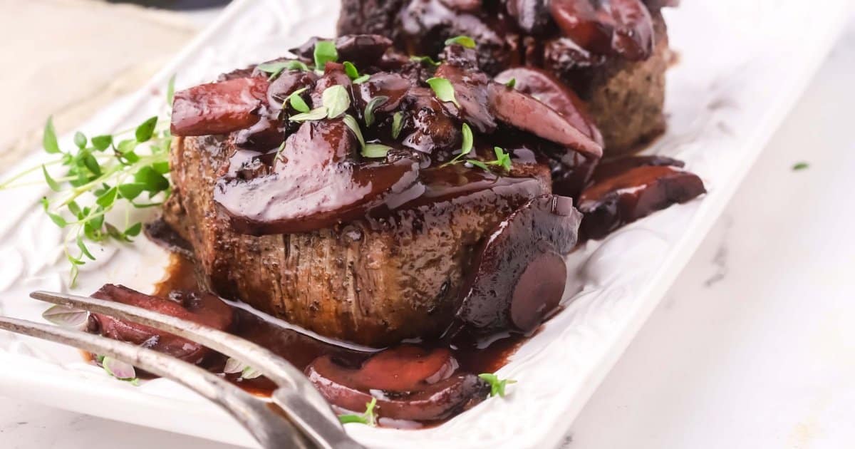 How to Make Restaurant Quality Red Wine Shallot Sauce