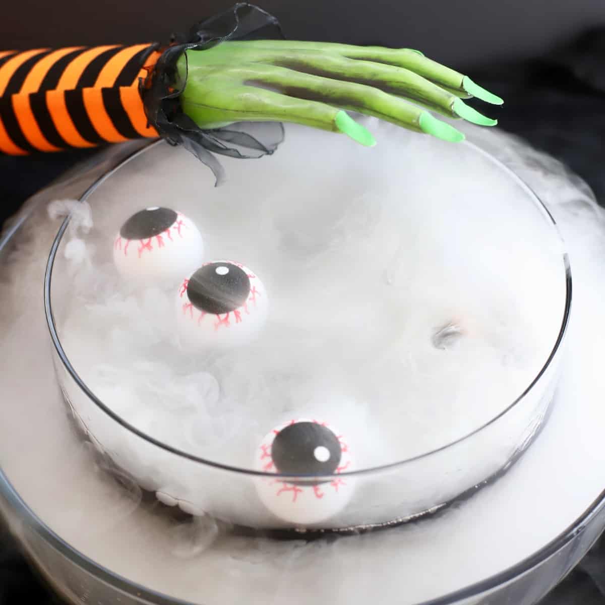 Witches' Brew - Halloween Alcoholic Punch - Grits and Pinecones