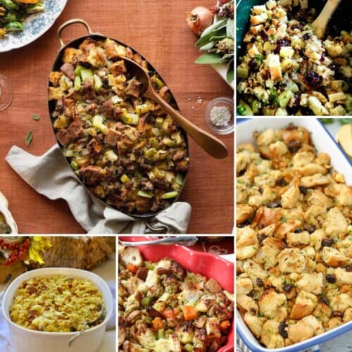 Thanksgiving dressing and stuffing images.