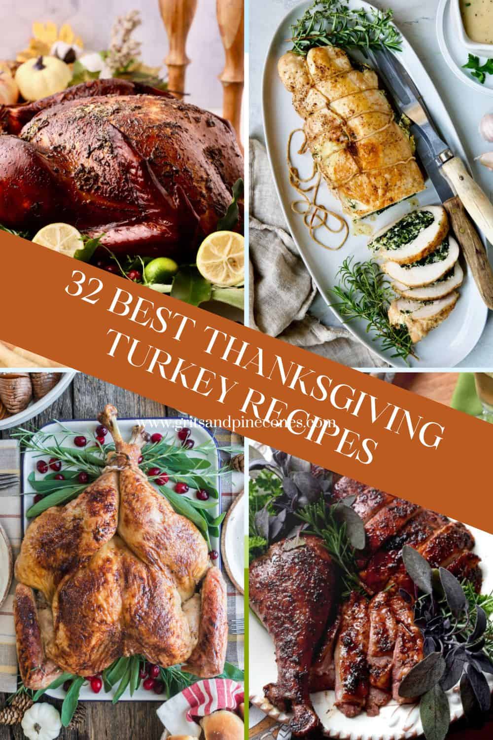 32 Easy No-Fuss Thanksgiving Turkey Recipes - 2023 - Grits and Pinecones