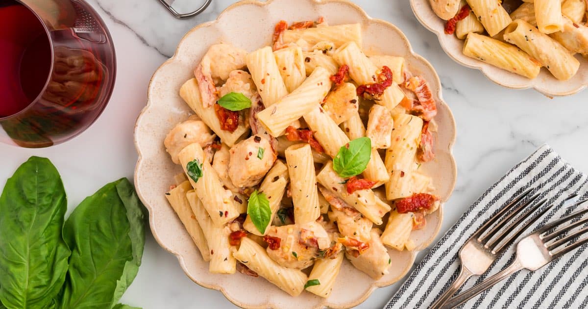 Marry Me Chicken Pasta {Easy & Creamy} - Grits and Pinecones