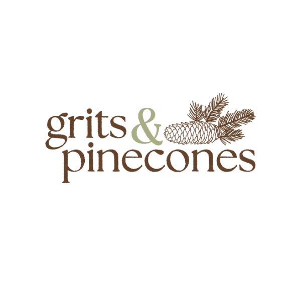 Grits and Pinecones logo