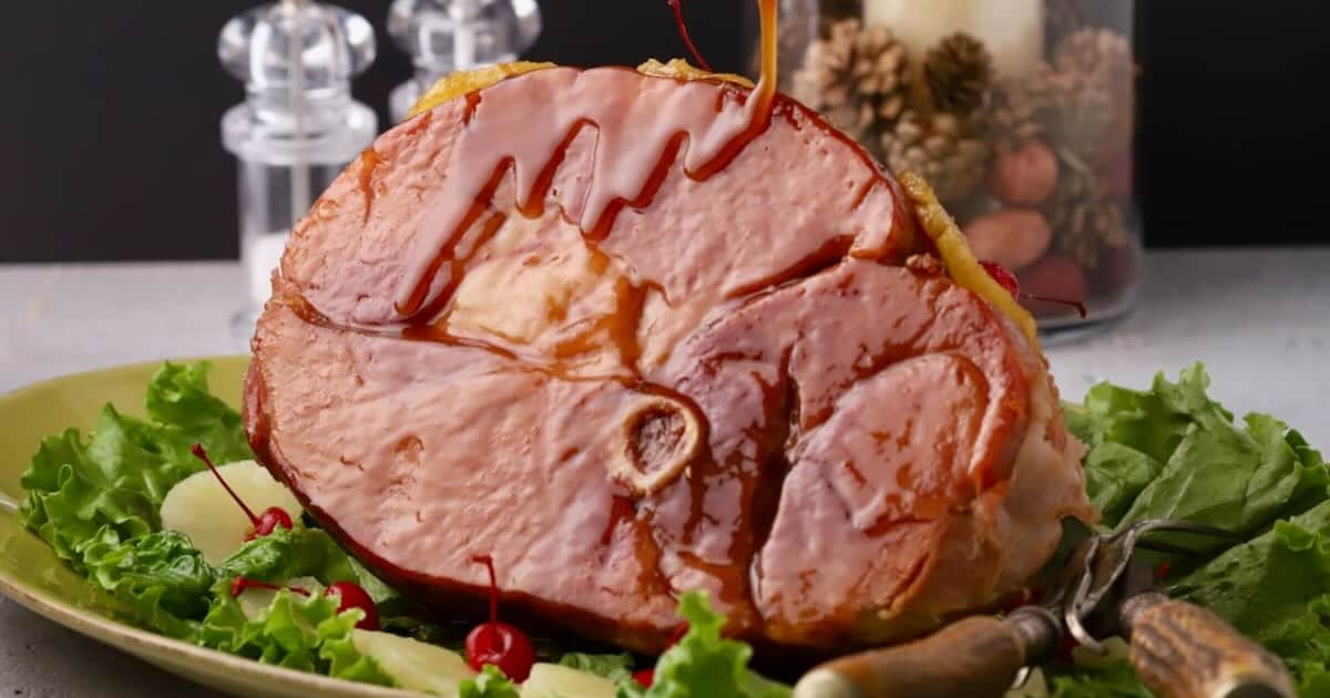 Maple Glazed Ham Recipe Easy Brown Sugar and Maple Syrup Glaze