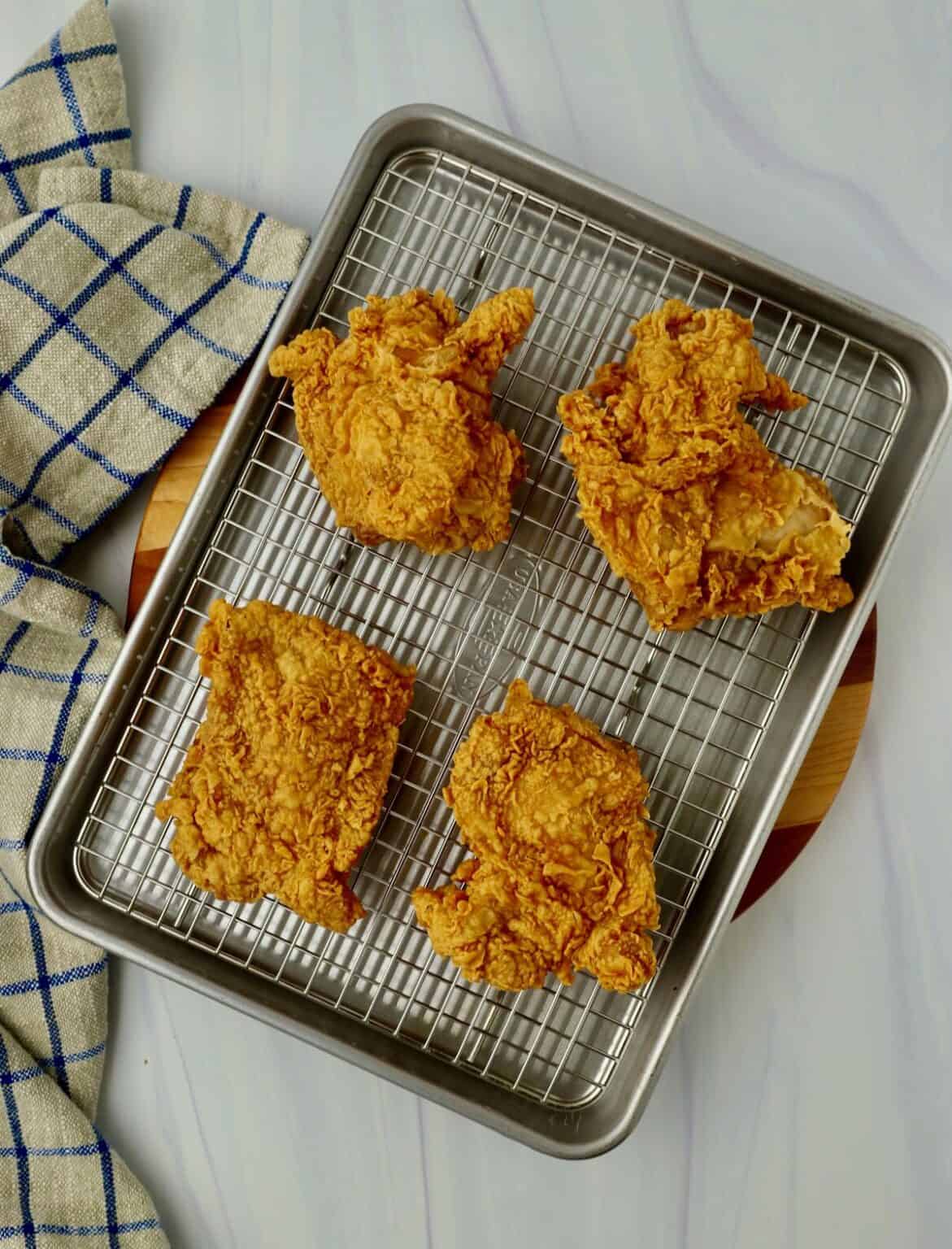 Southern Fried Chicken Recipe (Crispy Buttermilk Fried Chicken) - Grits ...